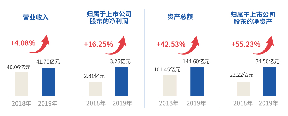 2019年主要财务数据